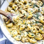 15-Minute Creamy Chicken Tortellini Recipe