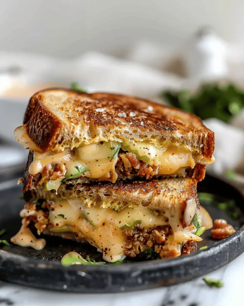 Big Mac Grilled Cheese Sandwich