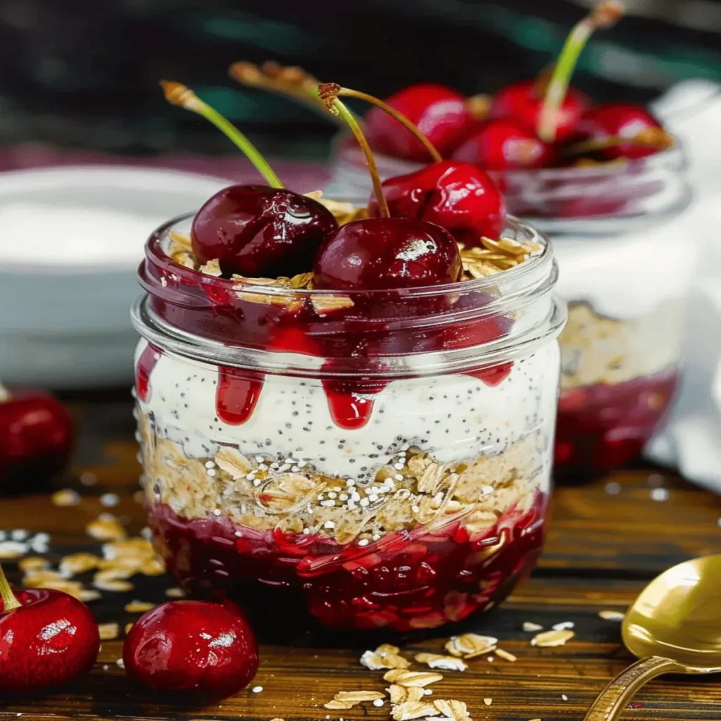 Cherry Overnight Oats