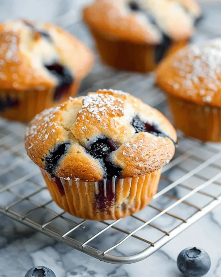 Easy Blueberry Muffins
