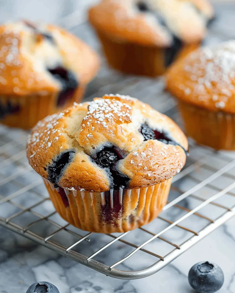 Easy Blueberry Muffins: Indulgent and Ready in Minutes