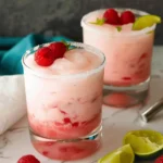 Easy Raspberry Coconut Margarita