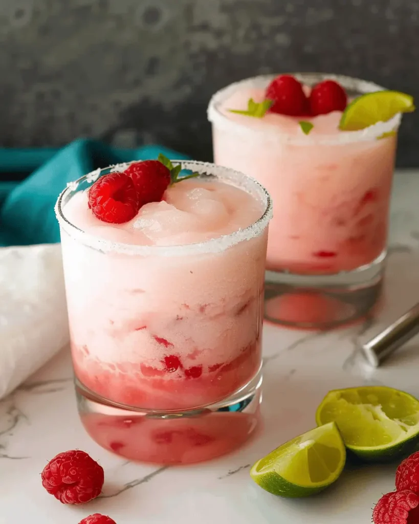 Easy Raspberry Coconut Margarita