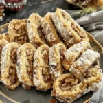 Italian Nut Roll Cookies