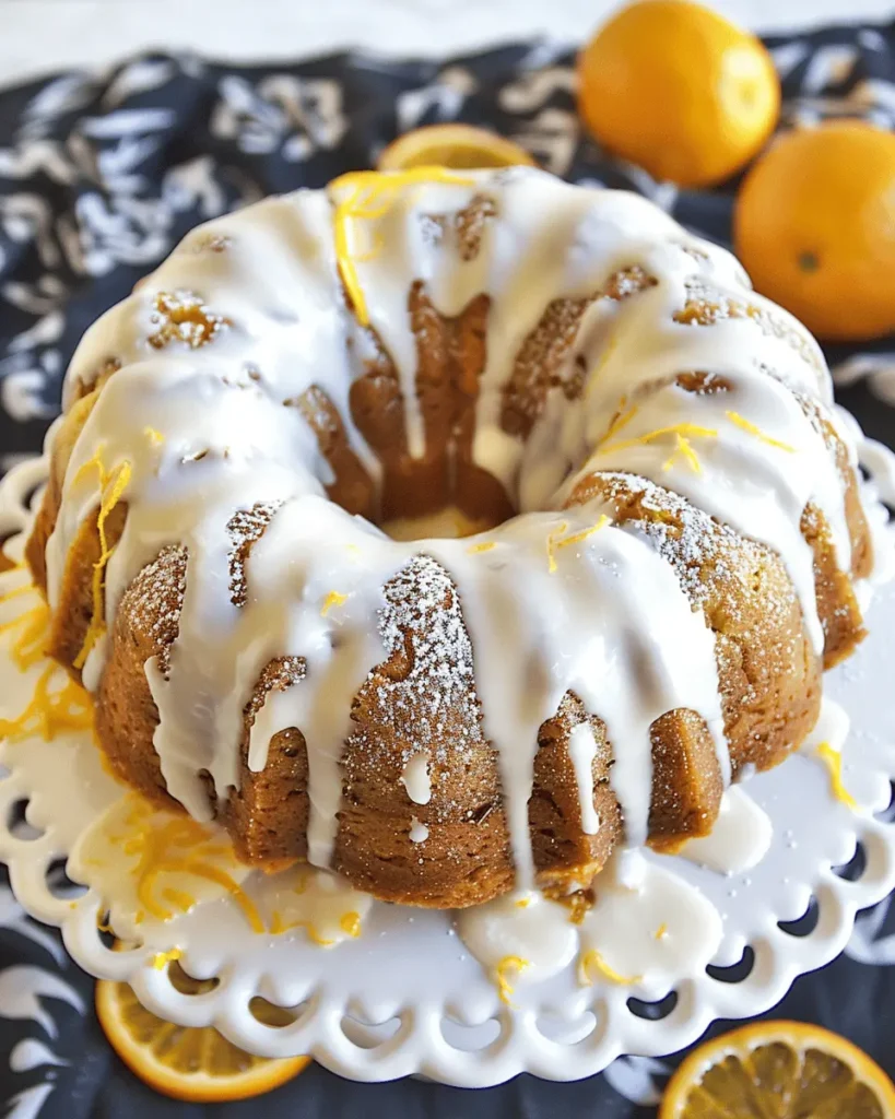 Orange Olive Oil Bundt Cake