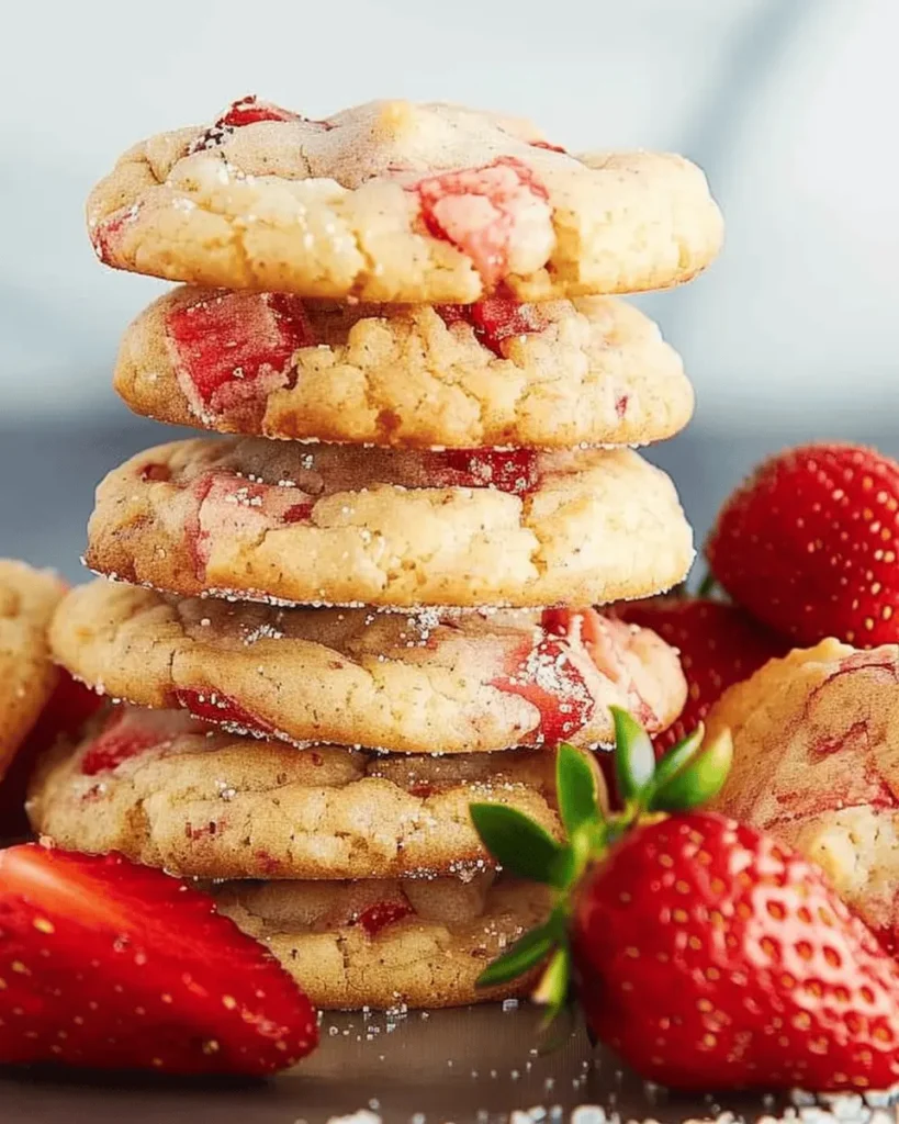 Strawberry Shortcake Cookies