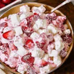 Strawberry Shortcake Fluff Salad