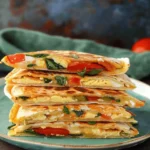 Veggie and Egg Quesadillas