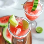 Watermelon Margarita Mocktails