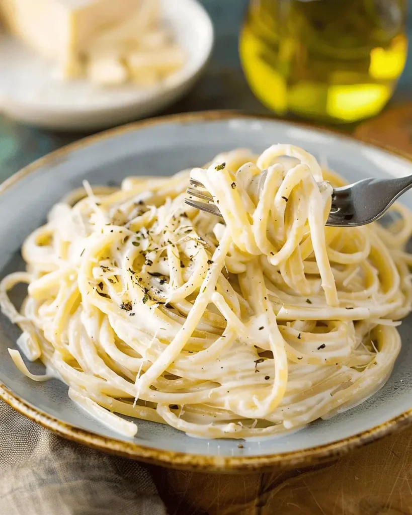 10-MINUTE CREAM CHEESE PASTA