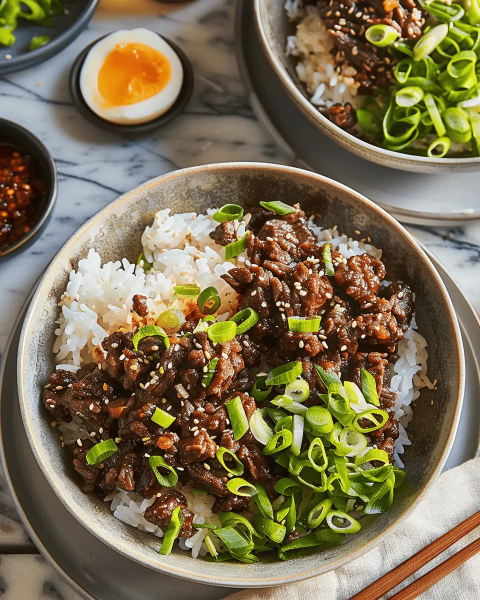 Korean Beef Bowl: Easy, Flavorful Comfort Food at Home
