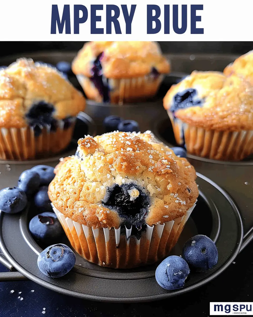 Simple and Classic Blueberry Muffins: Easy and Delicious Recipe