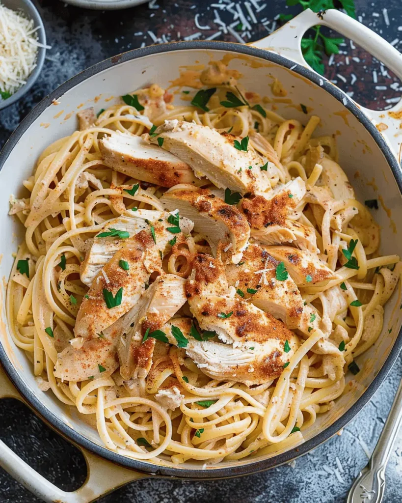 Creamy Cajun Chicken Pasta