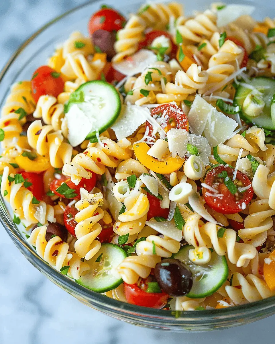 Quick and Easy Pasta Salad
