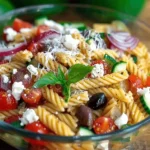 Easy Greek Pasta Salad