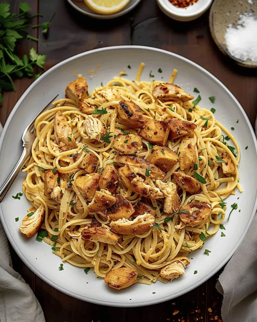 Cowboy Butter Chicken Linguine