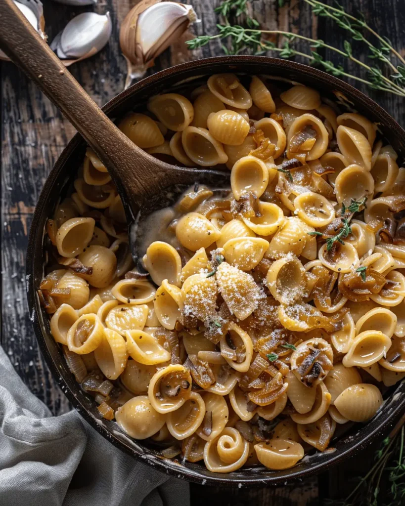One Pot French Onion Pasta