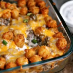 The BEST Tater Tot Casserole