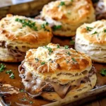 Baked French Dip Biscuits Recipe: A Comforting, Family-Friendly Meal