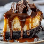 Caramel Brownie Cheesecake