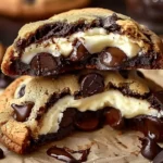 Cheesecake Stuffed Chocolate Chip Cookies