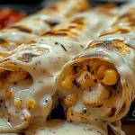 Cheesy Garlic Chicken Wraps Recipe That Everyone Loves