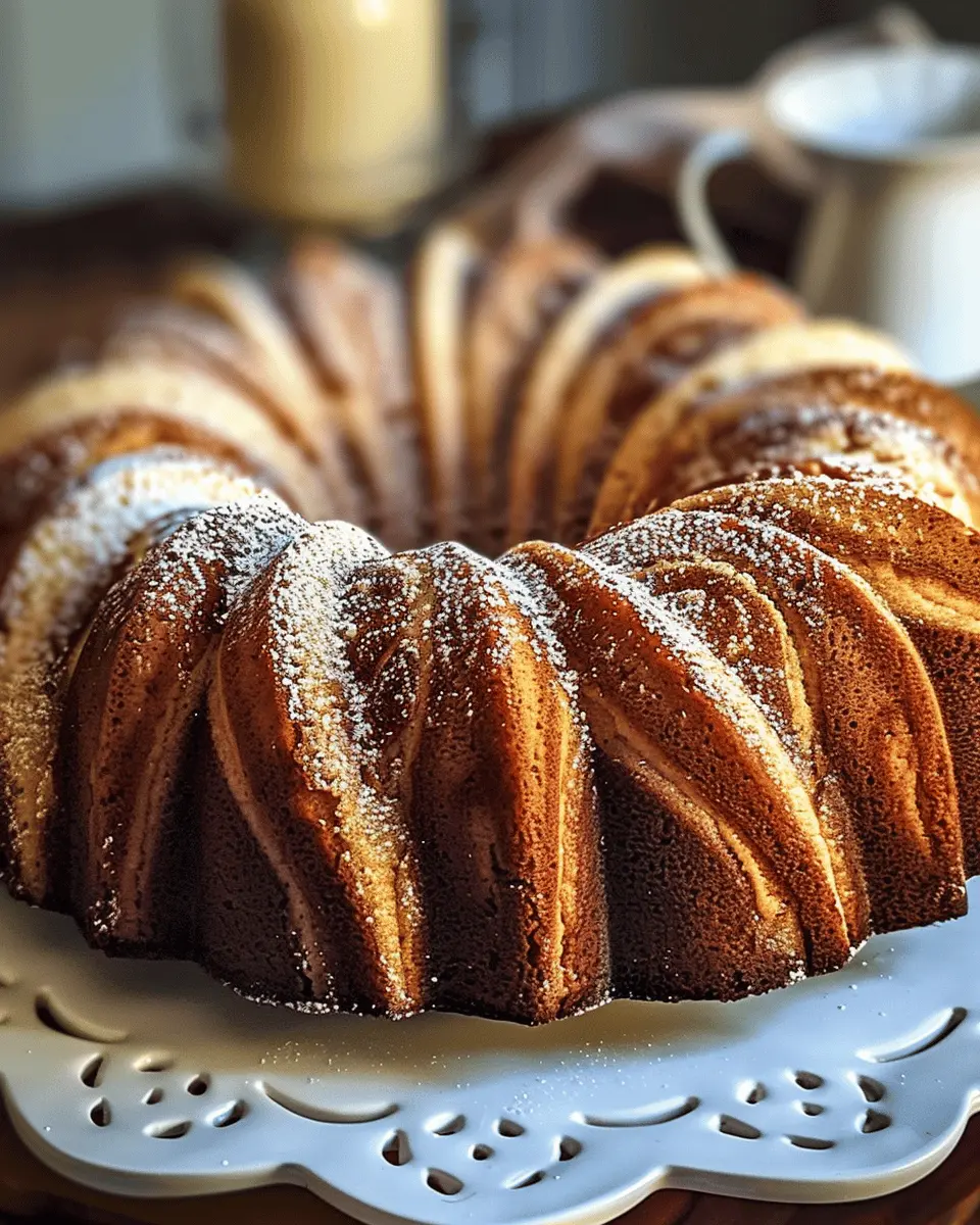 Cinnamon Swirl Bundt Cake: The Best Indulgent Treat for Home Bakers