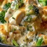 Delicious Chicken and Broccoli Alfredo Bake Recipe