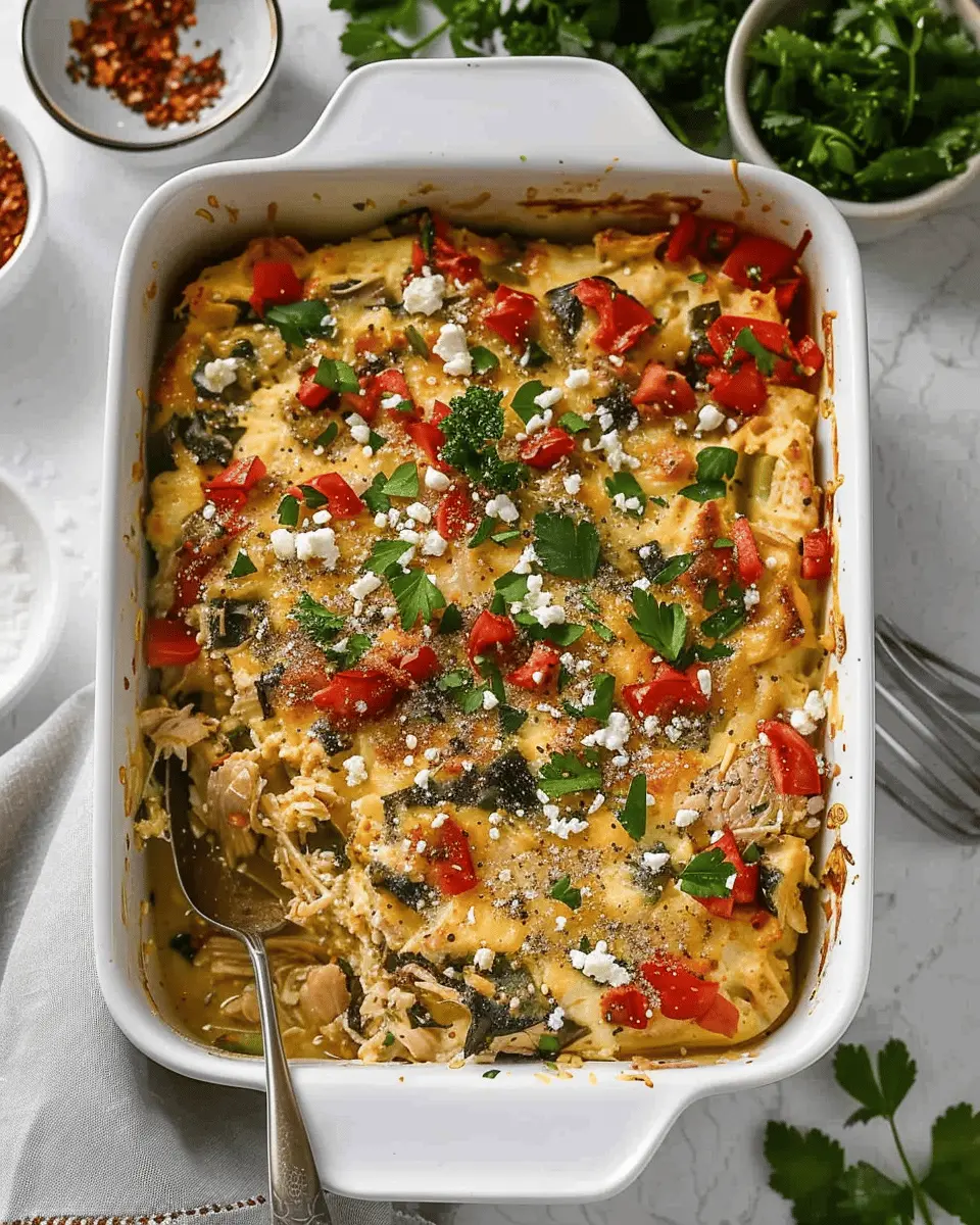 Greek Chicken Casserole: Easy and Flavorful Family Favorite