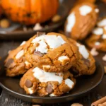 Pumpkin S’mores Cookies