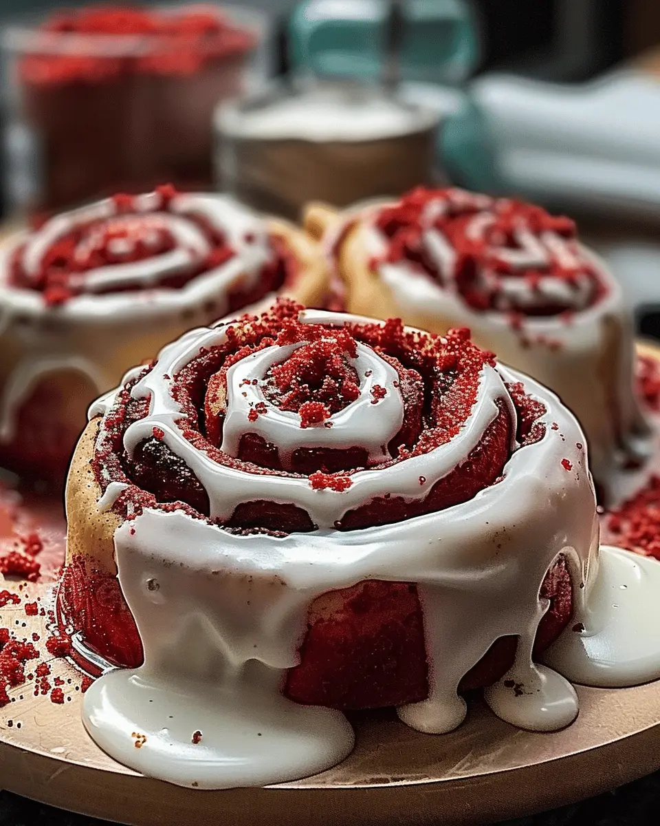Red Velvet Cinnamon Rolls: Indulgent Twists for Every Baker