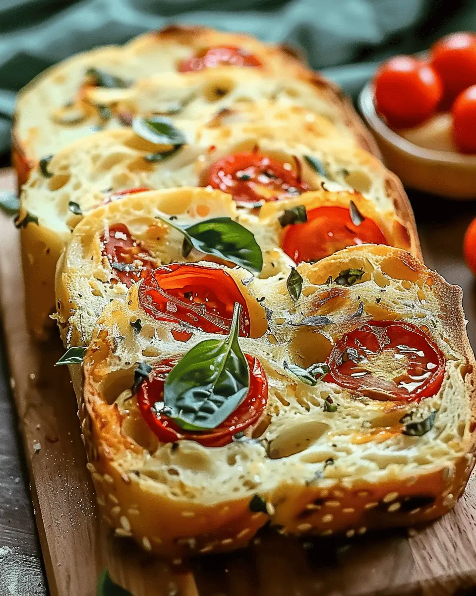 Savory Caprese Bread: A Flavorful Italian Delight You’ll Love