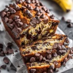 Super Moist Chocolate Chip Banana Bread Recipe