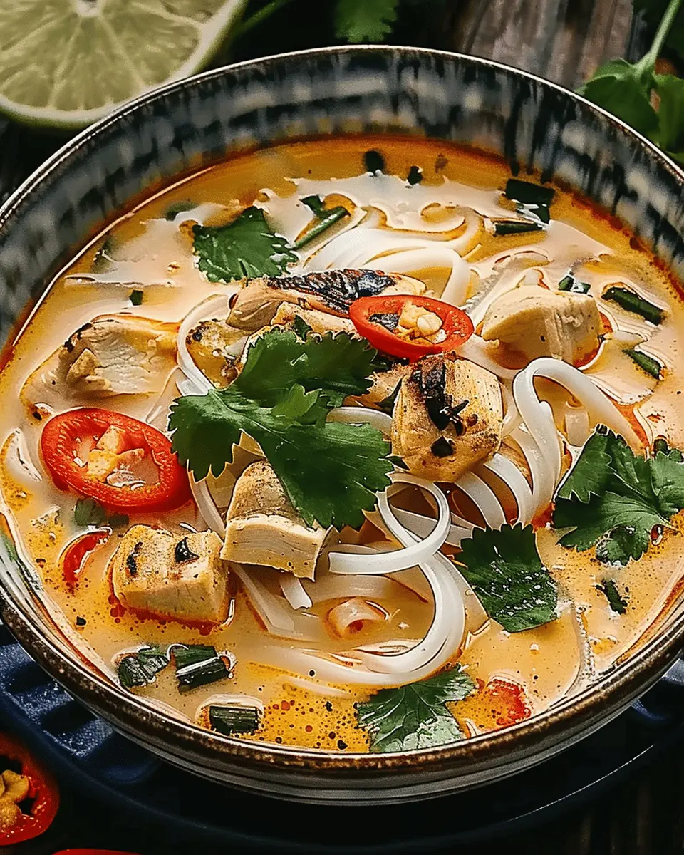 Easy Thai Chicken Soup: A Quick and Flavorful Comfort Dish