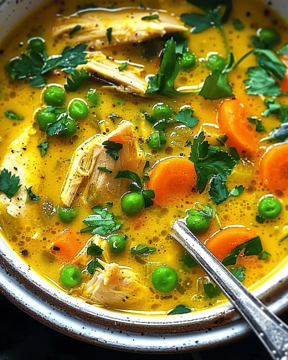 Anti Inflammatory Turmeric Chicken Soup: The Best Comfort Recipe