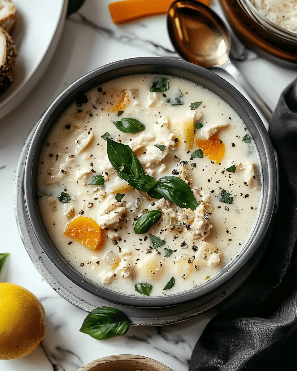 Creamy Italian Ground Chicken Soup: A Cozy Delight for All