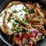 Slow Cooker Chicken Shawarma