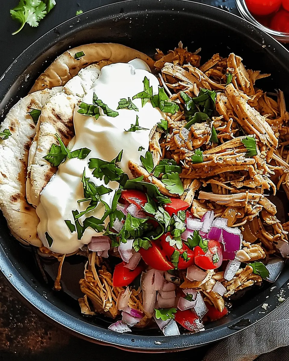 Slow Cooker Chicken Shawarma: Juicy Spices for Homemade Joy
