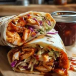 BBQ Chicken Coleslaw Wraps: A Flavorful Delight Awaits!