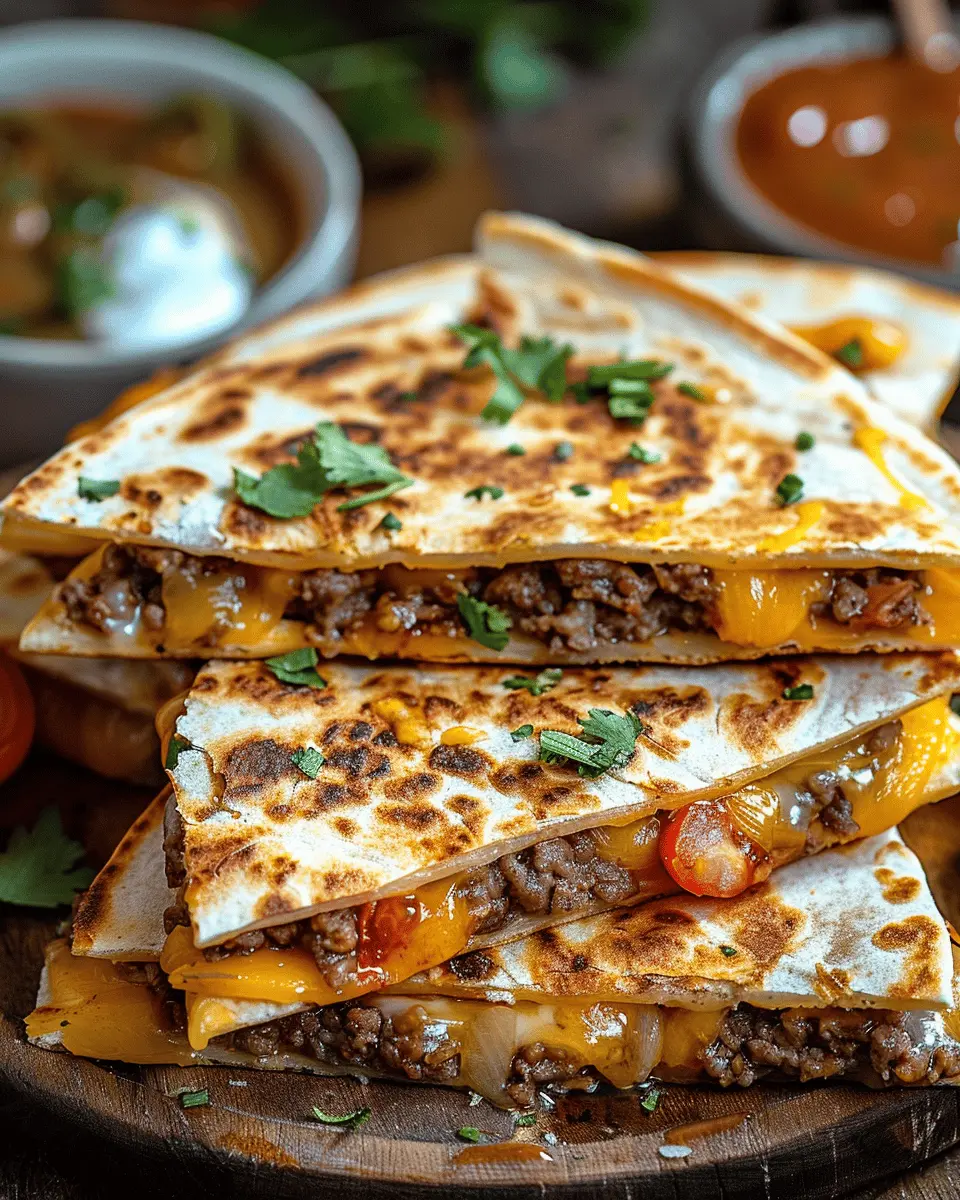 Smashburger Quesadillas: Indulgent and Easy for Your Home Feast