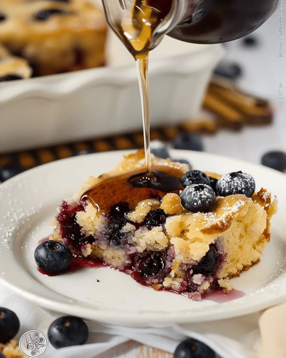 Blueberry Buttermilk Pancake Casserole: Easy, Indulgent Breakfast Delight