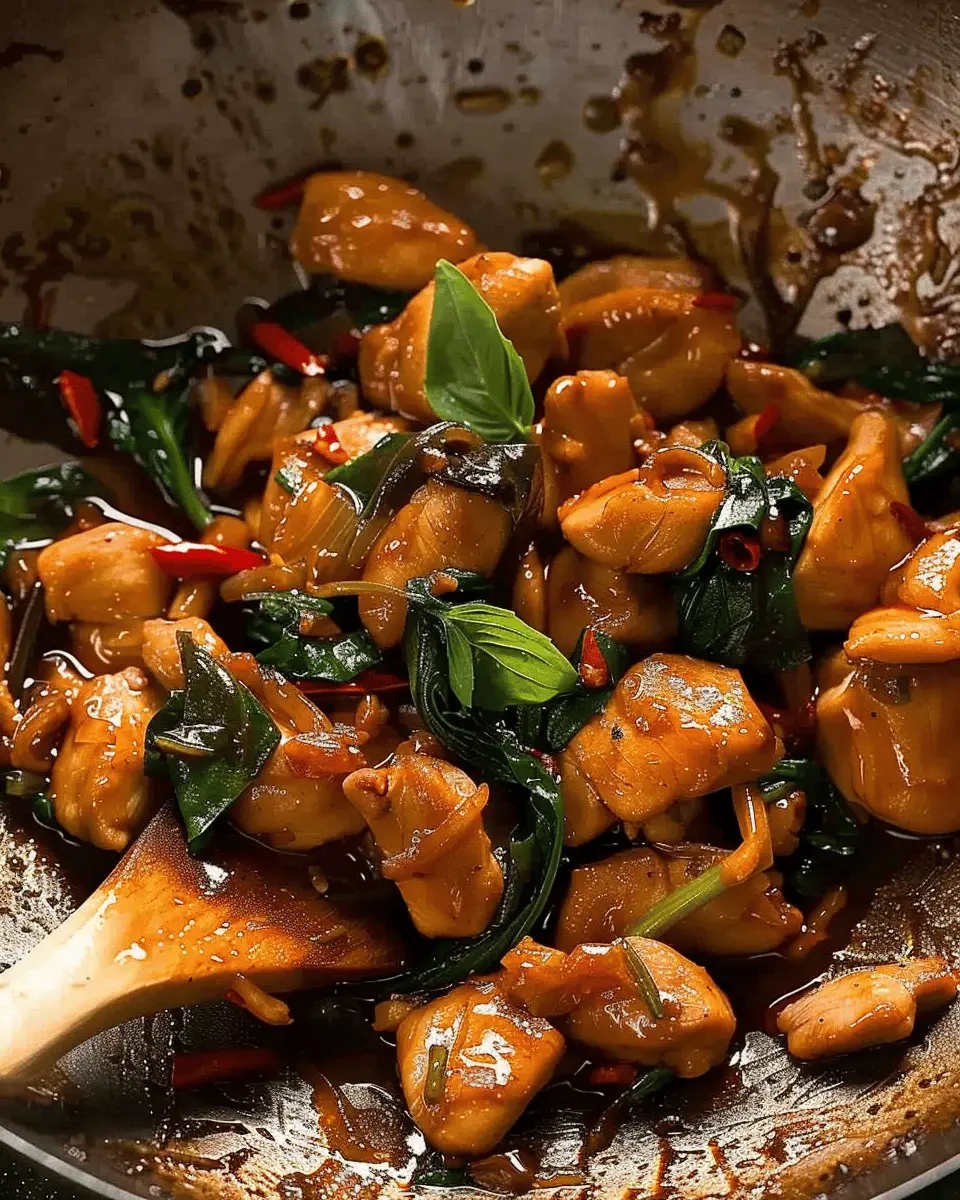 Thai Basil Chicken: Easy Recipe for Flavorful Home Cooking