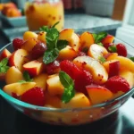 Summer Peach Fruit Salad: Refreshing Recipe for Hot Days