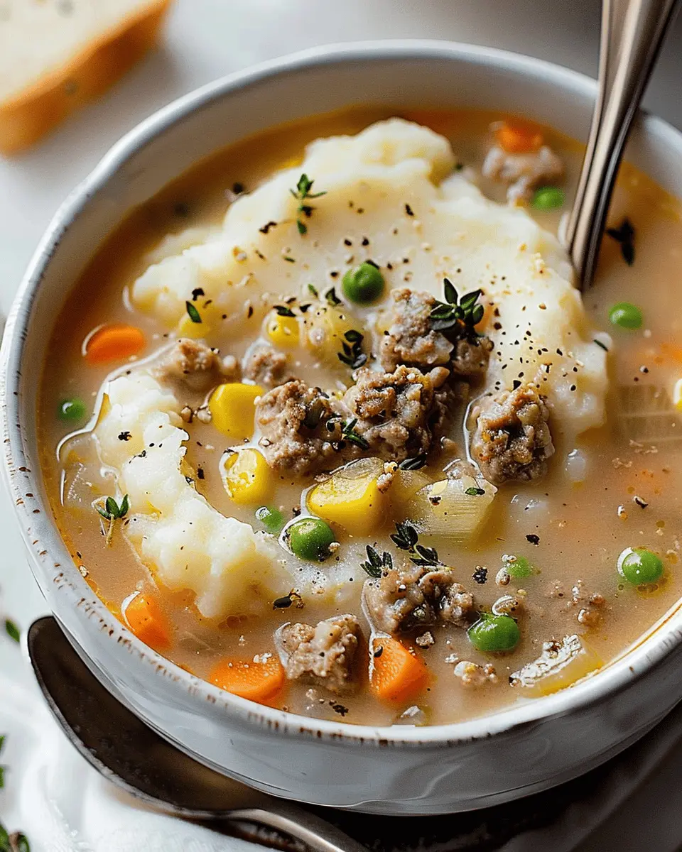 Shepherd’s Pie Soup Recipe: A Cozy Twist on a Classic Favorite