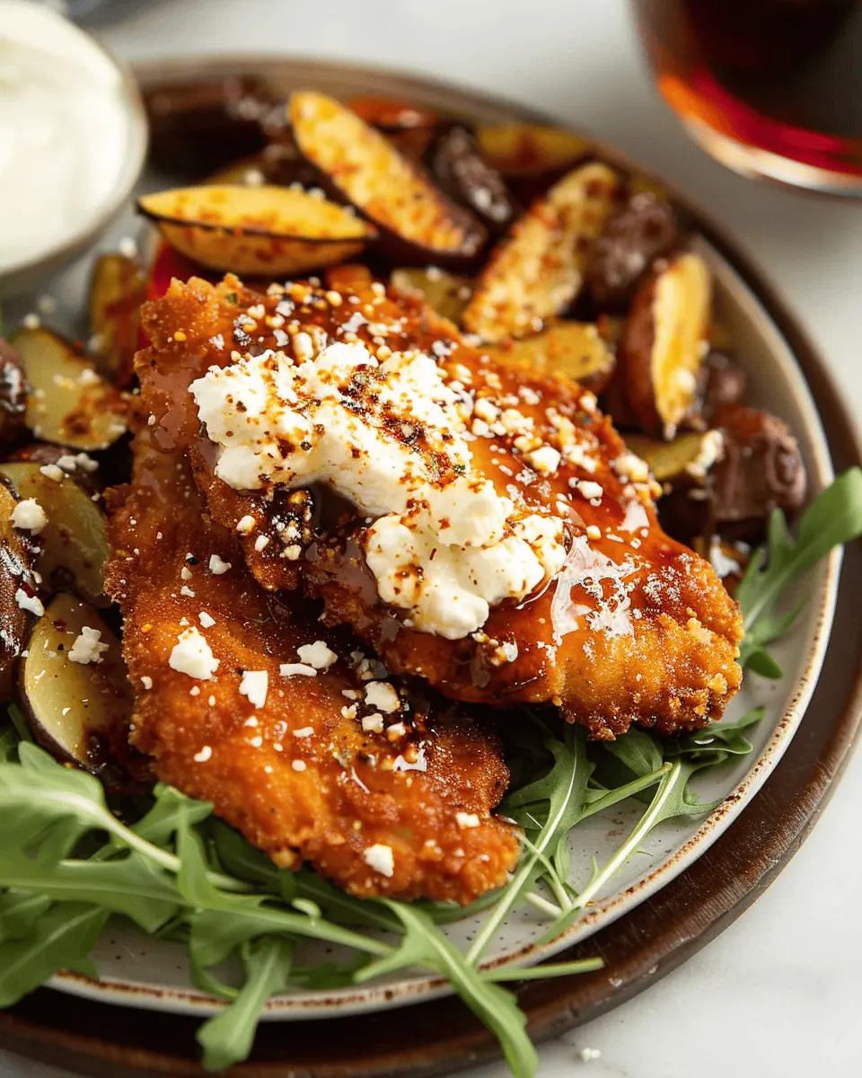 Crispy Hot Honey Feta Chicken: Easy, Flavor-Packed Delight