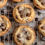 Crispy and Chewy Chocolate Chip Cookies