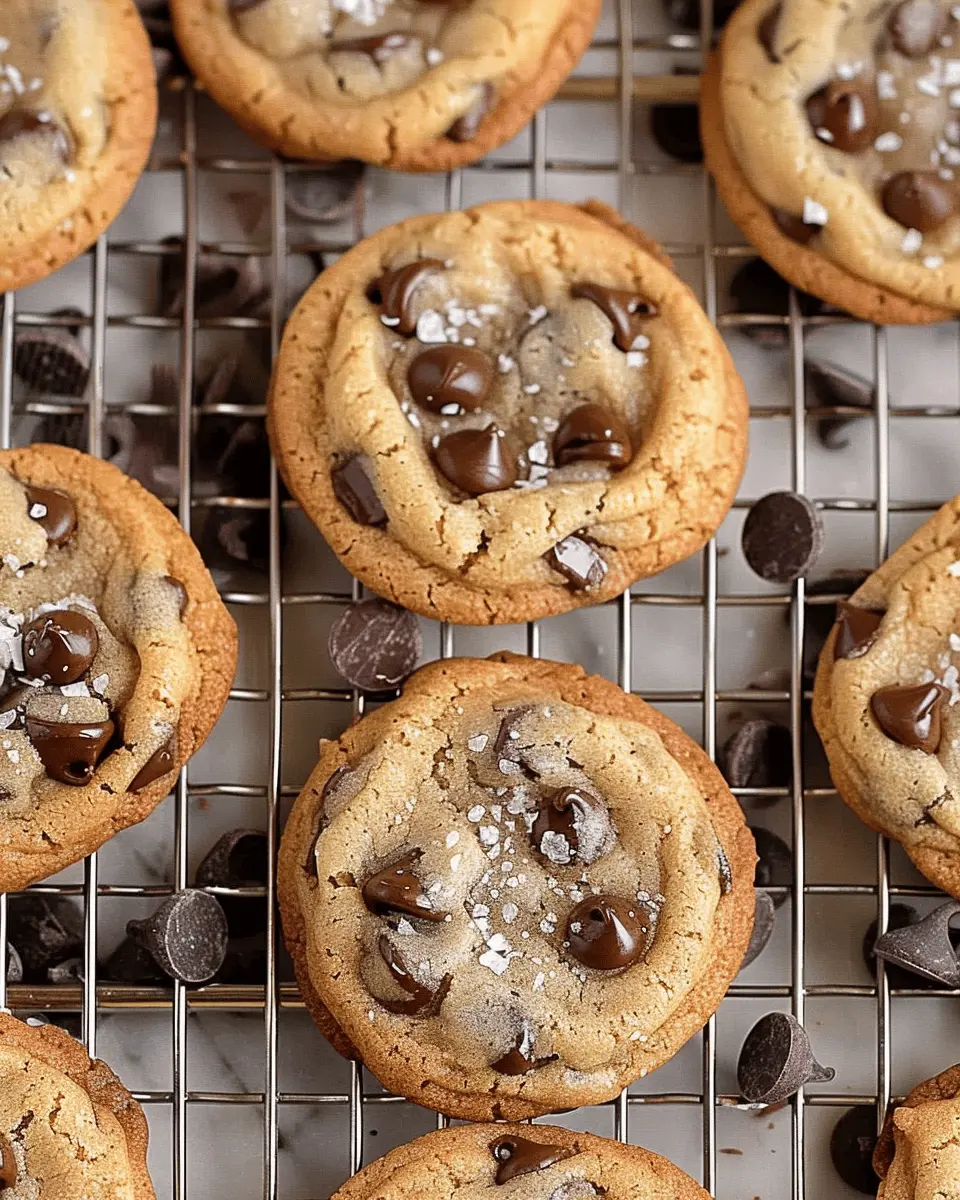 Crispy and Chewy Chocolate Chip Cookies for Ultimate Indulgence