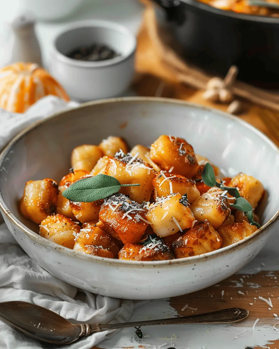 Air Fryer Pumpkin Gnocchi Bake: Easy & Comforting Delight