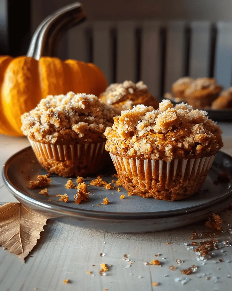 Amazing Spiced Pumpkin Streusel Muffins: A 280-Calorie Treat