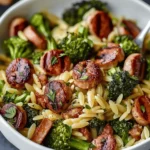Chicken Sausage and Broccoli Orzo: A Delicious Recipe!